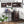 Folding Computer Laptop Desk Wheeled Home Office Furniture-Brown