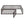 Twin Size Floor Bed Frame With Fence And Door - Walnut
