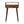 Solid Wood Chestnut Nordic Style Console Table