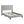 Full Size Upholstered Platform Bed Frame With Tufted Headboard - Gray