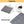 Interlocking Deck Tiles Striped Pattern Waterproof Brown