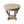 Curved Legs Farmhouse Style Small Size Round Dining Table End Table Side Table Coffee Table For Dinette, Kitchen, Dining Room Or Living Room - Natural Wood Grain Distressed