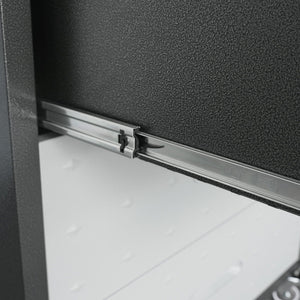 Heavy Duty Metal Storage Cabinet With Wheels 3 Drawer Tool Cabinet For Garage, Office, And Home Organizer Solutions