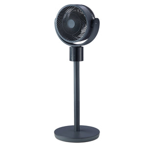 7-Inch Pedestal Fan with Oscillating Standing Design and Remote Control