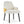 Indoor Dining Chair Set of 2 with Sturdy Frame - Beige / Yellow