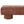 Rust Red Boucle Indoor Dining Bench