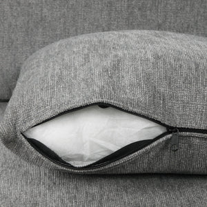 Modern U-Shaped Sectional Sofa Convertible Pull-Out Sofa Bed With USB Ports And Cup Holders
