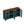 Elegant European Antique Style 4-Door Cabinet with Tempered Glass Doors