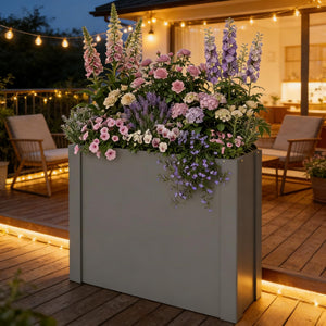 Balcony Herb Box, Outdoor Planter Box, Elevated Garden Bed