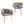 Luxury Modern Simple Leisure Single Sofa Chair Bedroom Lazy Person Household Dresser Stool Manicure Table Back Chair