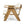 Outdoor Acacia Wood Club Chairs With Cushions (Set of 2) - Teak / Beige
