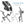 Exercise Bike Folding Stationary Bikes For Home With 16 Level Magnetic Resistance