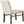 5 Piece Transitional Dining Set With Table And Upholstered Chairs