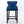 Contemporary Upholstered Wing-Back Barstools With Button Tufted Decoration And Wooden Legs, And Nailhead Trim, Leisure Style Bar Chairs, Bar Stools (Set of 2)