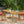 Placidity Outdoor Expandable Dining Table with Slatted Tabletop and Tapered Legs