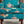 Modern Accent Chair with Retro Wood Legs - Floral
