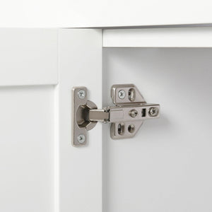 Bathroom Vanity With 2 Doors, 2 Drawers, Adjustable Shelf, Hidden Slides & Soft Close Hinges