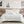 Everett 4-Piece White Micro Mink King Bedding Ensemble