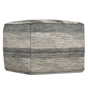 Clay - Square Pouf, Upholstered
