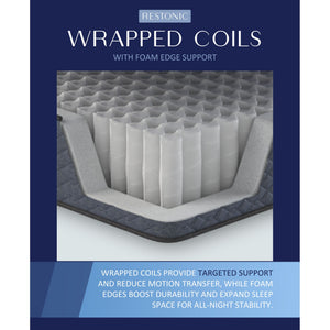 Comfort Care - 9" 2 Sided Foam Core Mattress, Medium Comfort