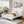Queen Size Platform Bed With Tapered Pine Legs, No Box Spring Needed - White