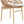 Cyril Outdoor Wicker Papasan Style Dining Chair with Teak Finished Legs - Set of 2