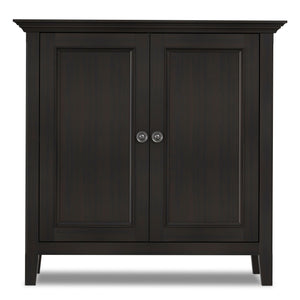 Amherst - 2 Door Storage Cabinet & Adjustable Shelving - Brown