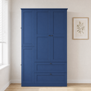 TOPMAX 73.6" Tall Farmhouse Kitchen Pantry Cabinet with 8 Shelves