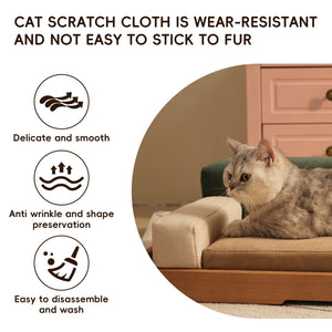 Modern Wooden Pet Bed for Cats and Dogs