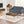 Mid-Century Modern Walnut Coffee Table with Storage