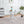 Dining Table With Cross Metal Leg And Tempered Glass, Modern Space Saving Kitchen Table For Living Room Legs, Square Table