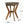 Yukon Contemporary Side Table with Lightweight Concrete Top and Acacia Wood Frame - Gray