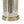 16x16x35 Gold Mirrored Glass Table Lamp with White Fabric Shade