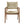 Durable Outdoor Dining Chair with Acacia Wood Frame and Wicker Seat