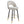 Modern Upholstered 360° Rotatable Bar Chair With Metal Legs For Dining Room (Set of 2)