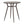 Clara - Industrial Round Dinette Table - Antique