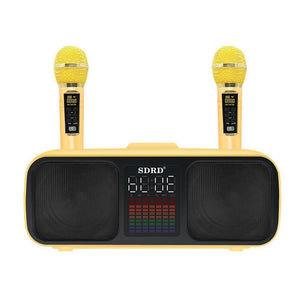 SD318 Desktop Bluetooth Speaker Dual Speaker Wireless Microphone