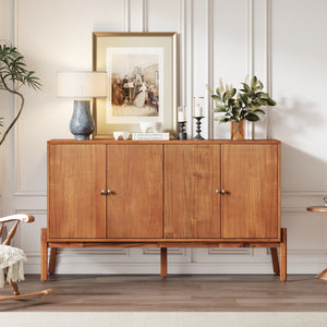 Vintage Sideboard Buffet Cabinet, 56.8" W x 18" D x 34.2" H