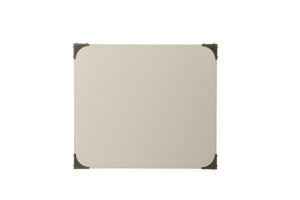 White Finish Accent Table