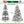 8ft Flocked Scarecrow-Shaped Christmas Tree with 470 Warm Lights