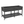 Dual Tier Elevated Metal Raised Garden Bed with Lockable Wheels & Lower Storage Shelf