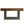 Console Table With 2 Tier Storage, U Shaped Base