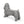 Charming Cocker Spaniel Dog Statue Bench Gray Magnesium Oxide