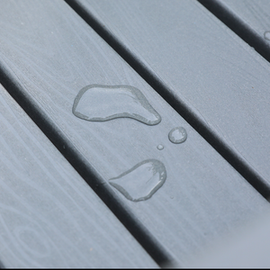 HDPE Outdoor Terrace Dining Chair Set of 2