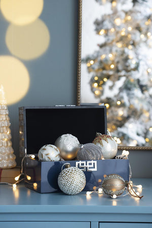 Christmas Ball Ornaments, Decorative Hanging Ball Christmas Tree Ornaments For Holiday Party Decorations