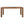 TREXM Patio Table and Chairs Set for 6 with Umbrella Hole