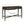 Fluted 2 Drawer Storage Console Table - Brown