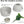 Stylish Cat Litter Box Enclosure with Faux Plant