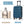 Hardshell ABS Carry-On Luggage Set with Spinner Wheels