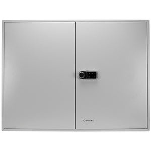 400 Keys Adjustable Key Lock Box With Digital Lock - Gray
